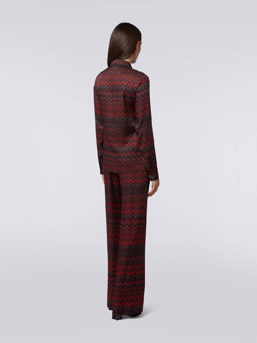 Missoni Camicia in viscosa jacquard a zig zag In Linea