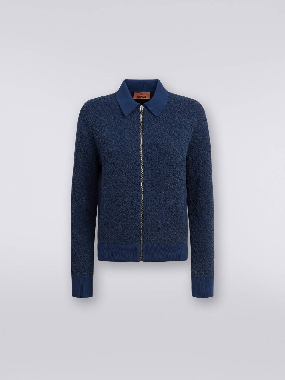 Missoni Bomber in cotone e nylon con zip Qualità