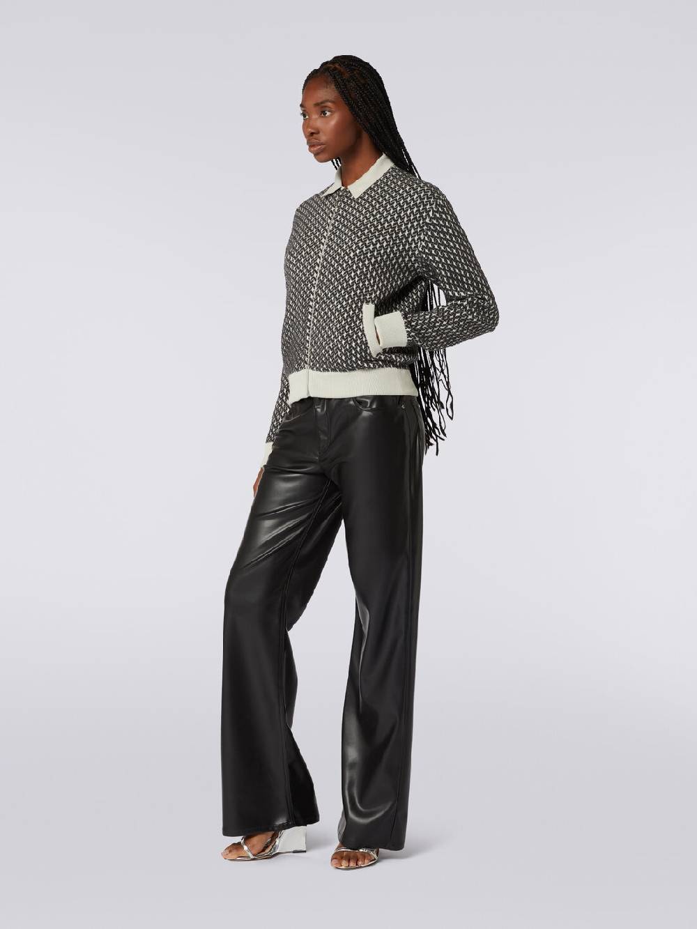 Missoni Bomber in cotone e nylon con zip Vendite Flash