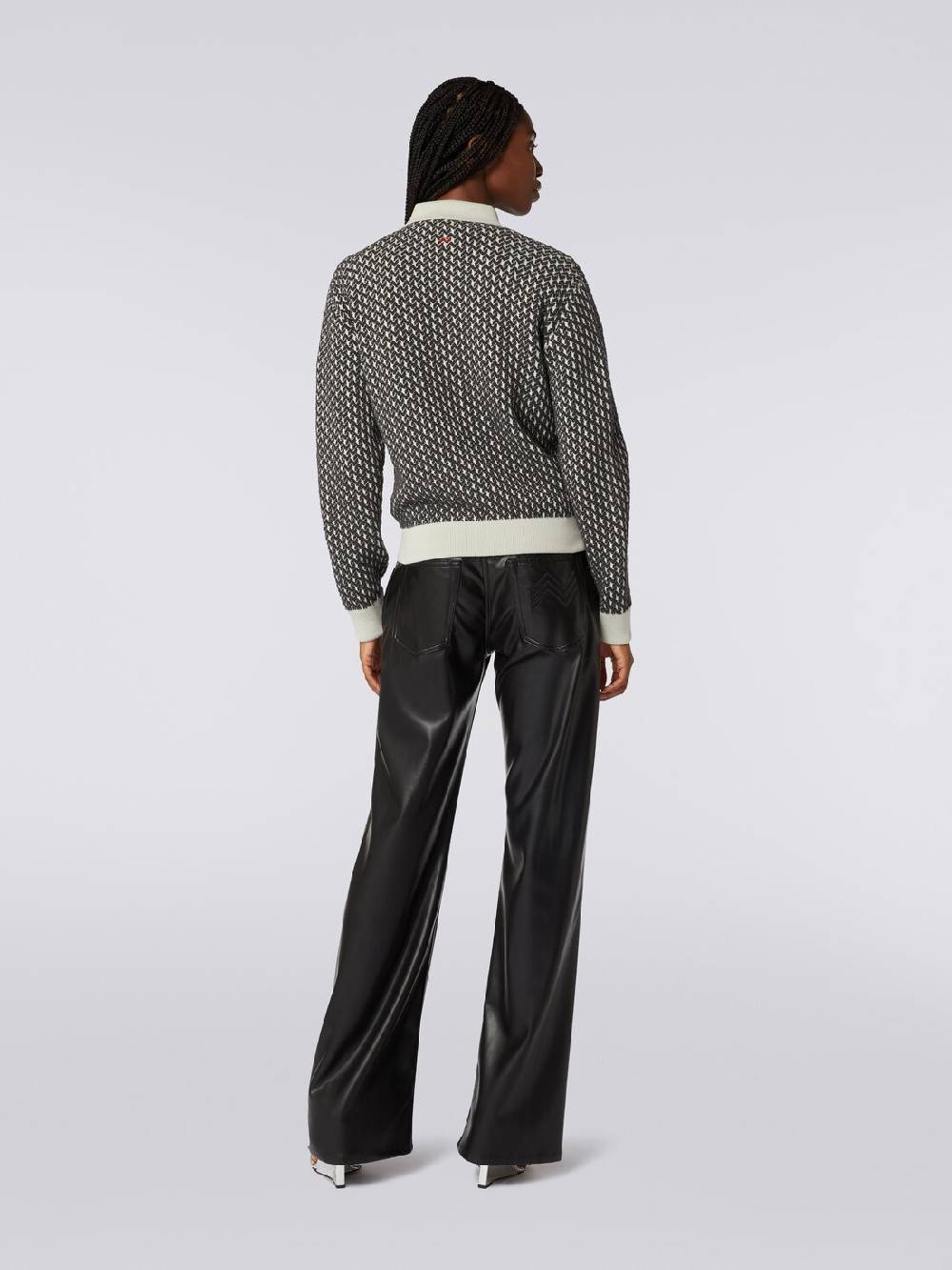 Missoni Bomber in cotone e nylon con zip Vendite Flash