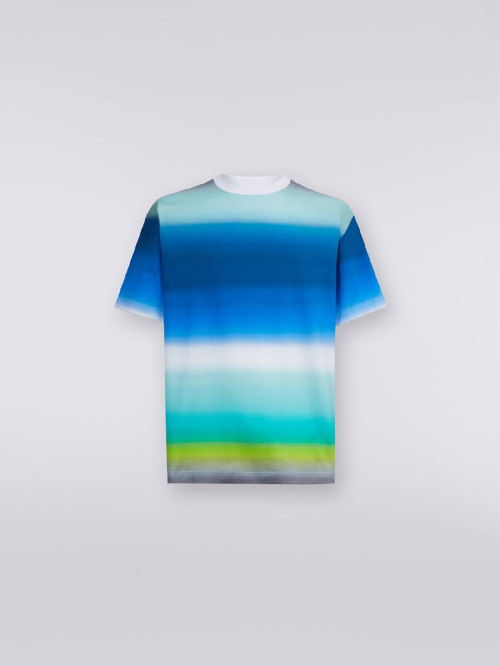 Missoni T-shirt oversize in cotone con stampa dégradé Qualità Garantita