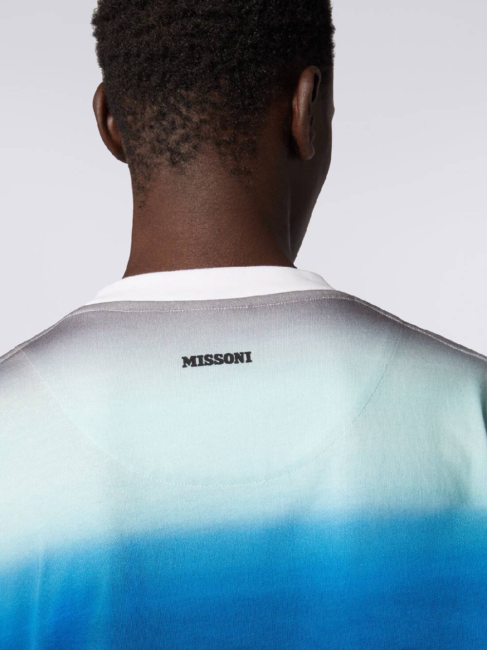 Missoni T-shirt oversize in cotone con stampa dégradé Qualità Garantita