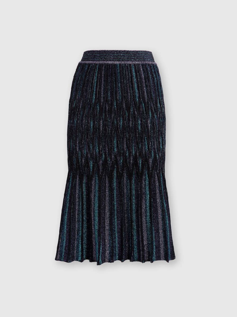 Missoni Gonna midi svasata motivo diamante lamé Fino Al -60%