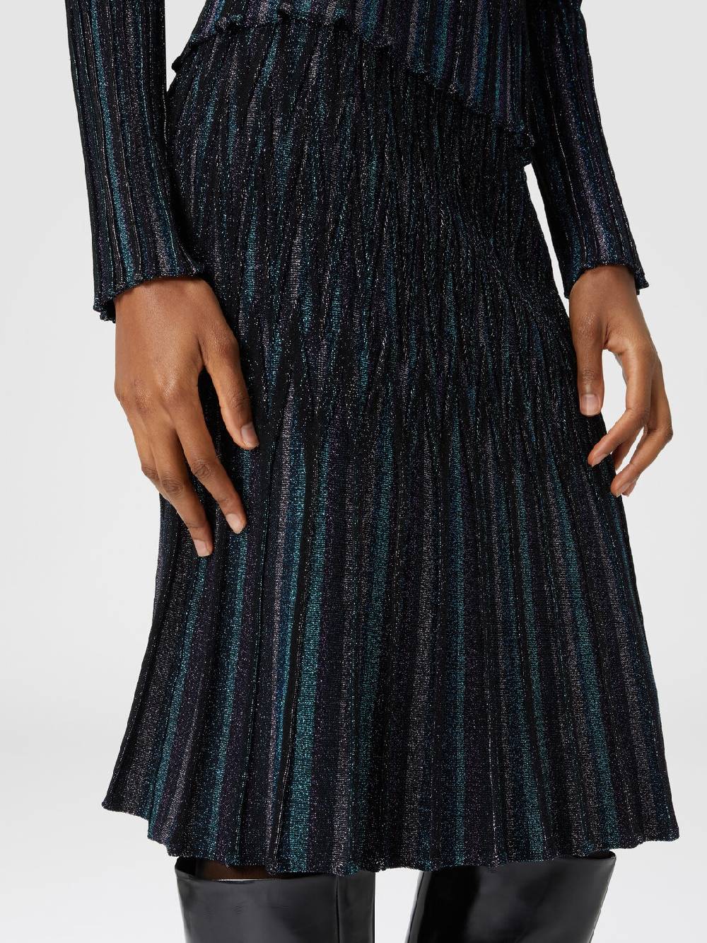 Missoni Gonna midi svasata motivo diamante lamé Fino Al -60%