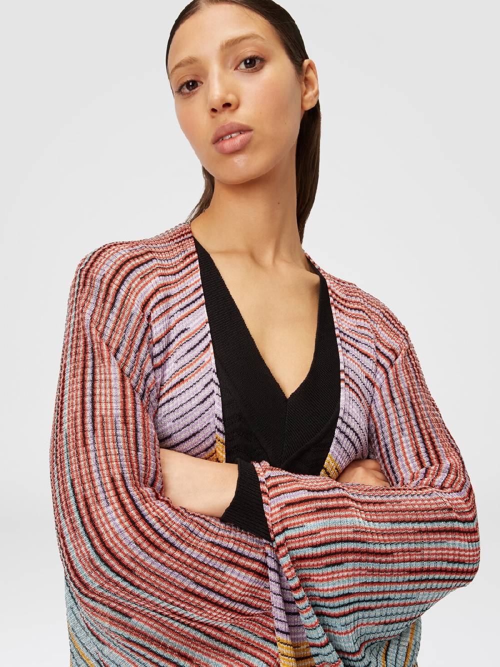 Missoni Mantella in maglia di misto viscosa fiammata Novità