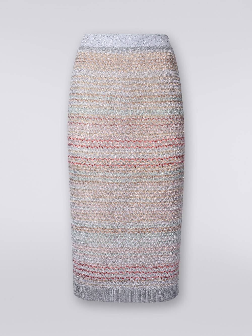 Missoni Gonna midi in misto viscosa con paillettes Vendita Calda