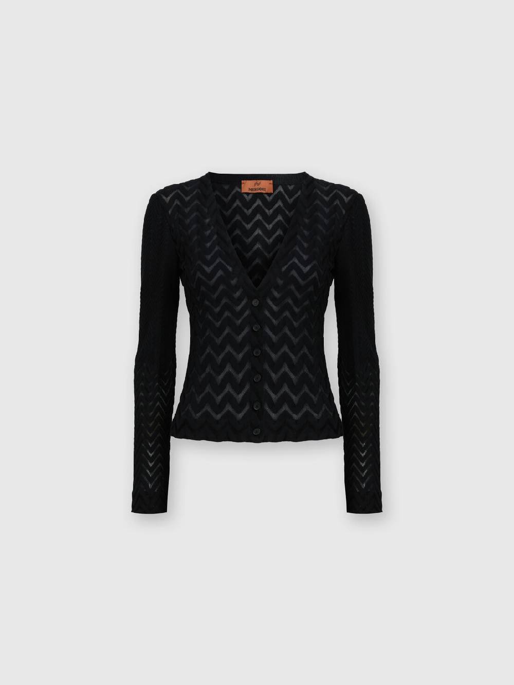 Missoni Cardigan chevron effetto vedo non vedo In Saldo