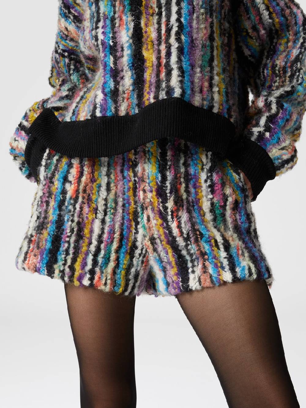 Missoni Shorts in lana e mohair bouclé Nuova