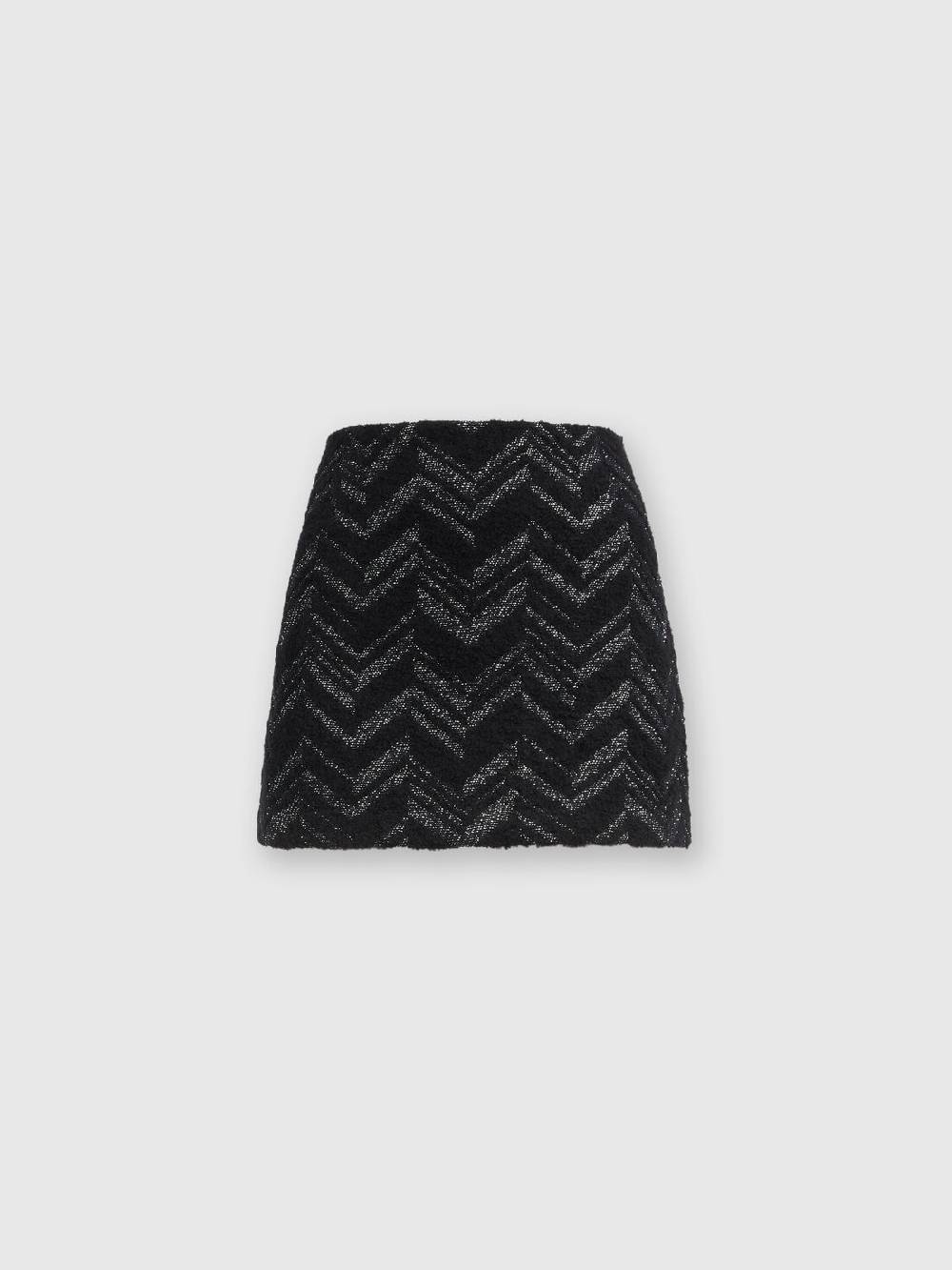 Missoni Minigonna bouclé con motivo chevron lamé Moda