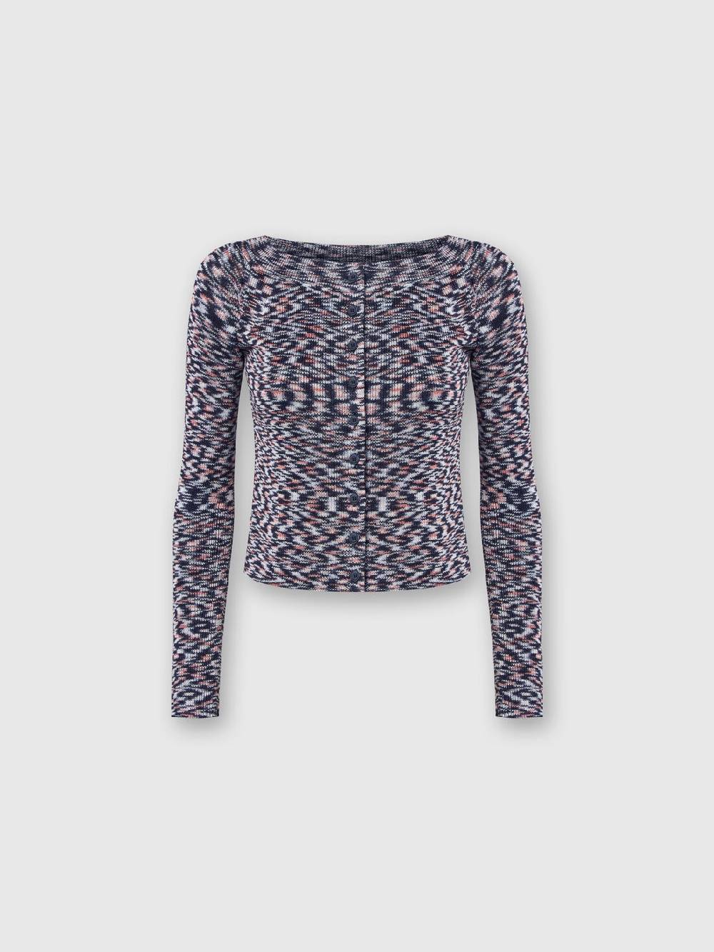 Missoni Cardigan corto in misto viscosa fiammata Nuovo