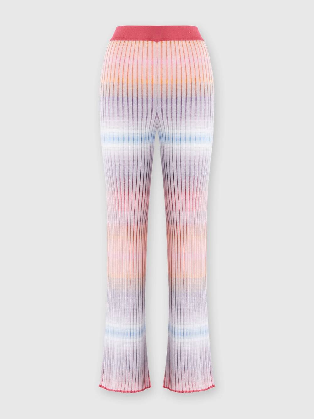 Missoni Pantaloni dritti in viscosa a coste Prezzo Ridotto