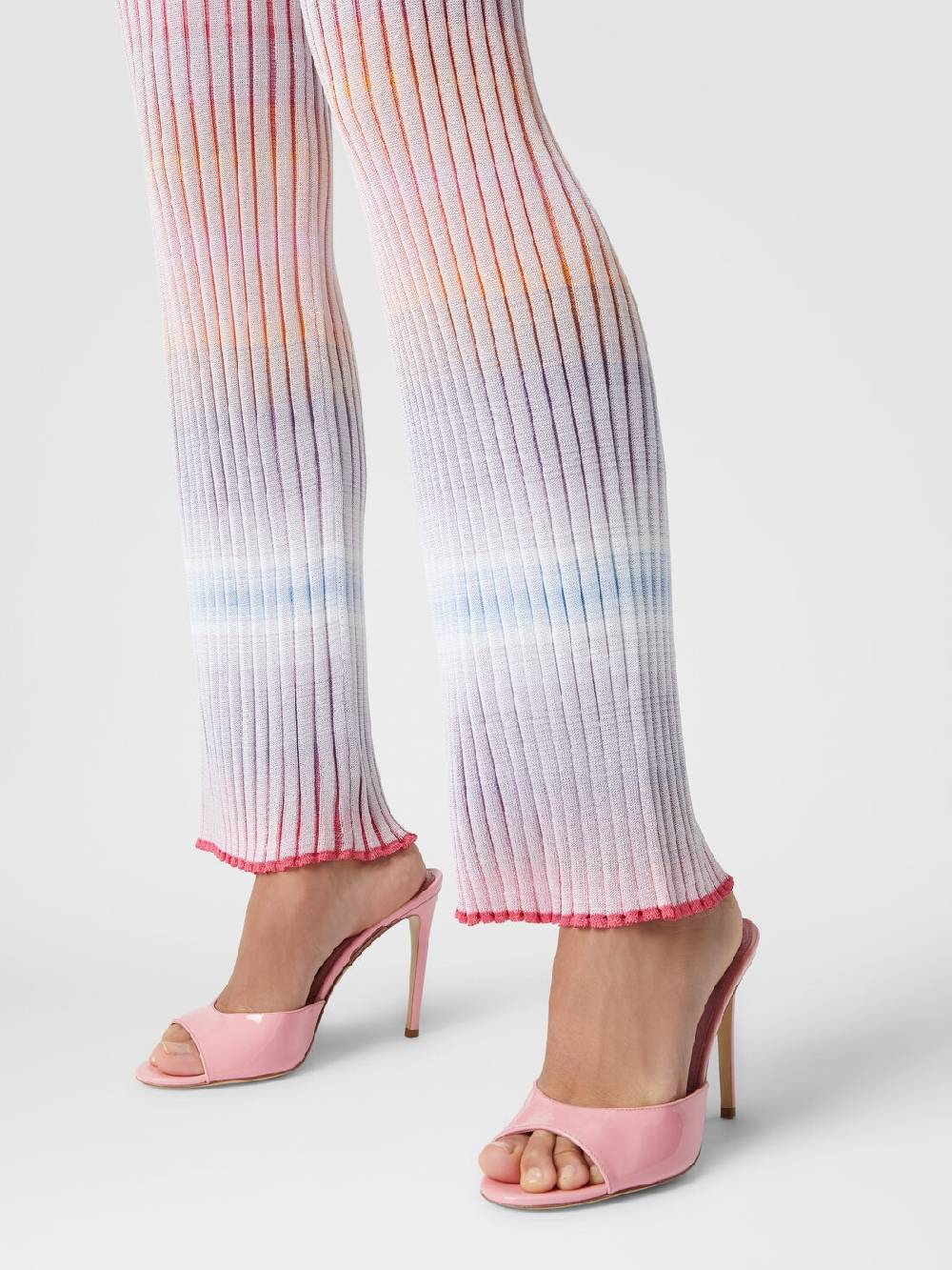 Missoni Pantaloni dritti in viscosa a coste Prezzo Ridotto