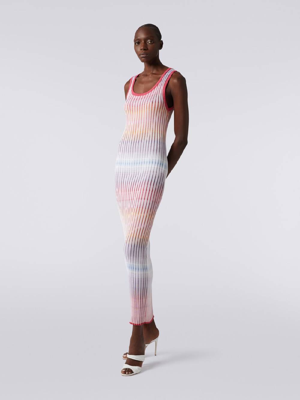 Missoni Abito lungo in viscosa a coste Only for today