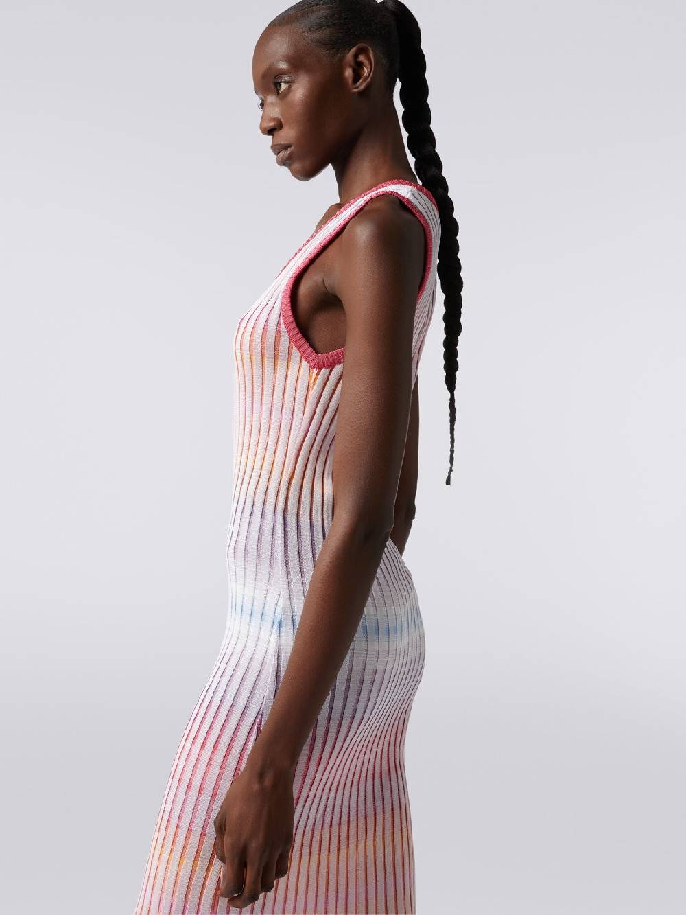 Missoni Abito lungo in viscosa a coste Only for today