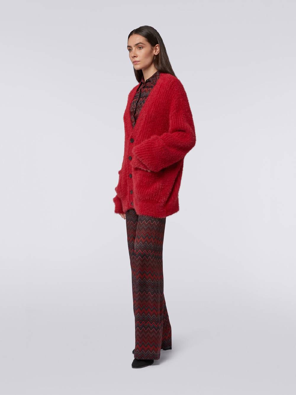 Missoni Cardigan oversize in misto lana effetto pelo Convenienza