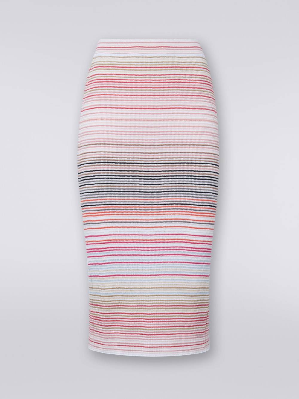 Missoni Gonna midi in cotone e viscosa a righe Negozio