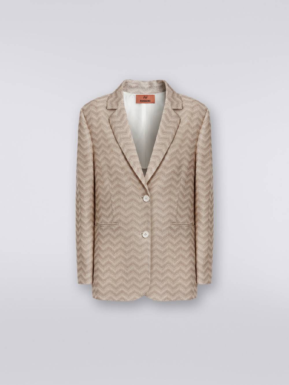 Missoni Blazer monopetto in cotone chevron Promozione