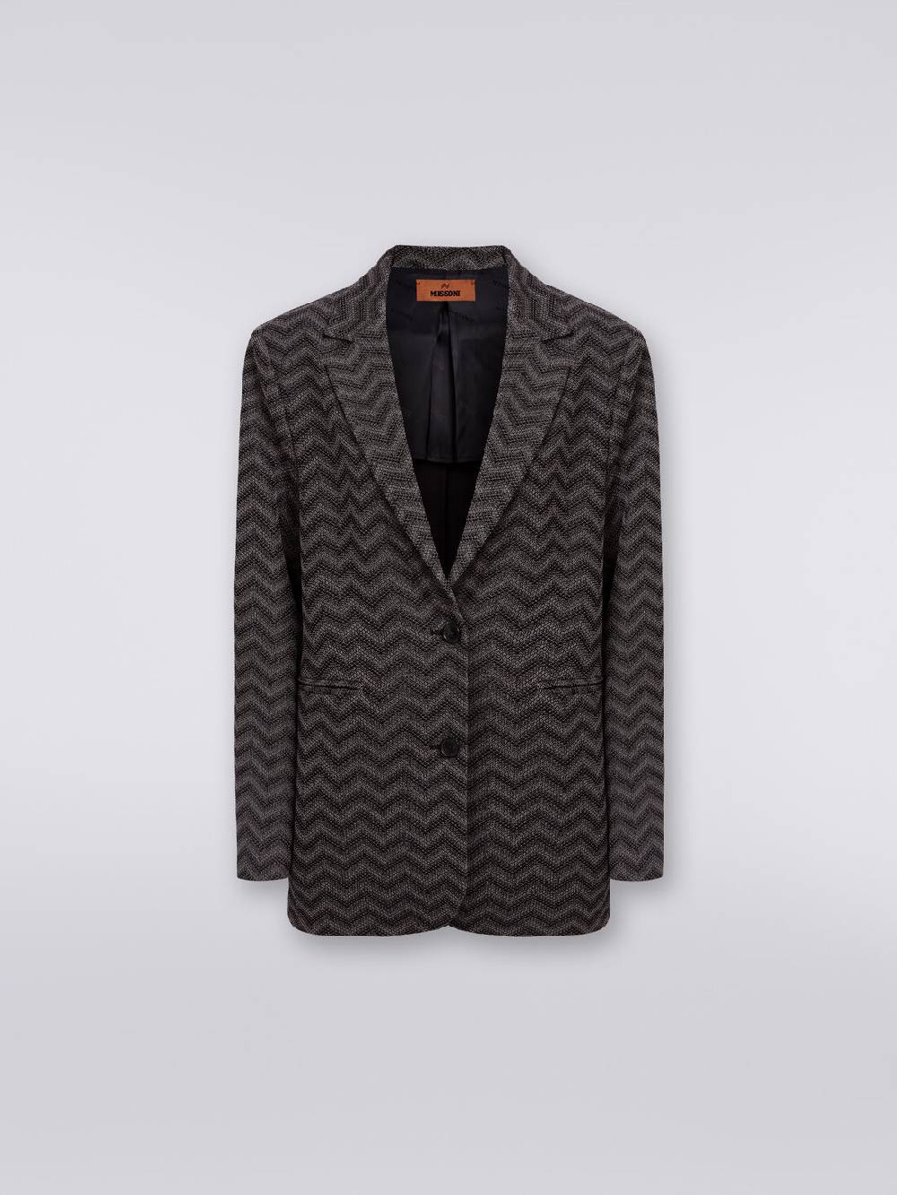 Missoni Blazer monopetto in cotone chevron In Linea