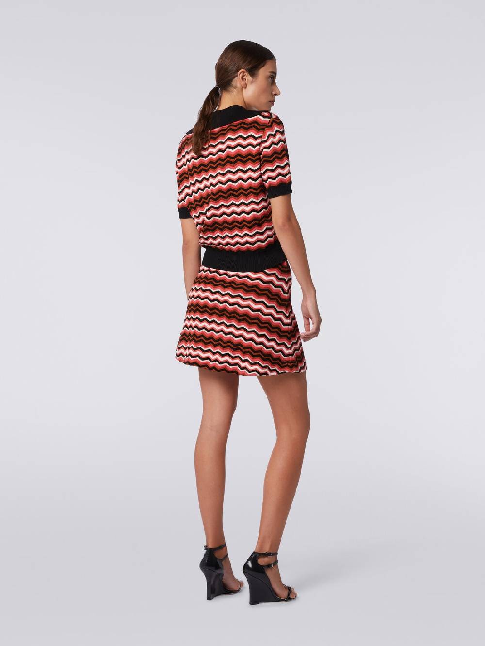 Missoni Minigonna in maglia zig zag Acquista Ora
