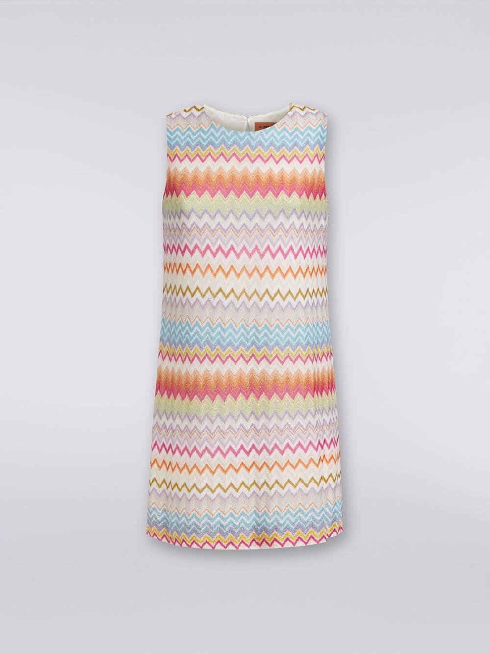 Missoni Abito a sacchetto in viscosa zig zag con lurex Economico