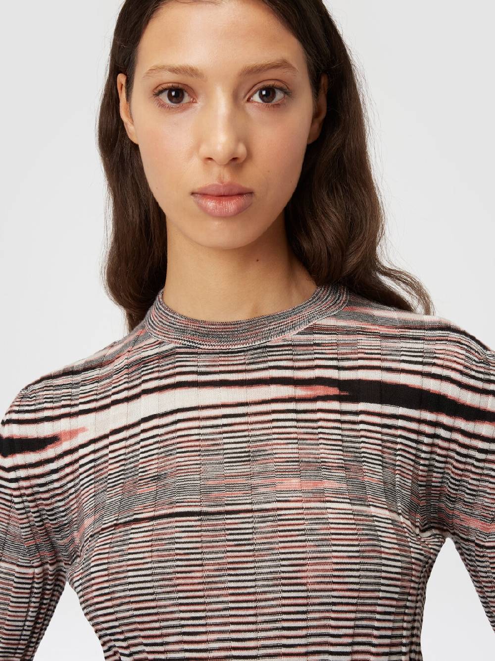 Missoni Maglia girocollo in cashmere e seta fiammata Vendita Economica