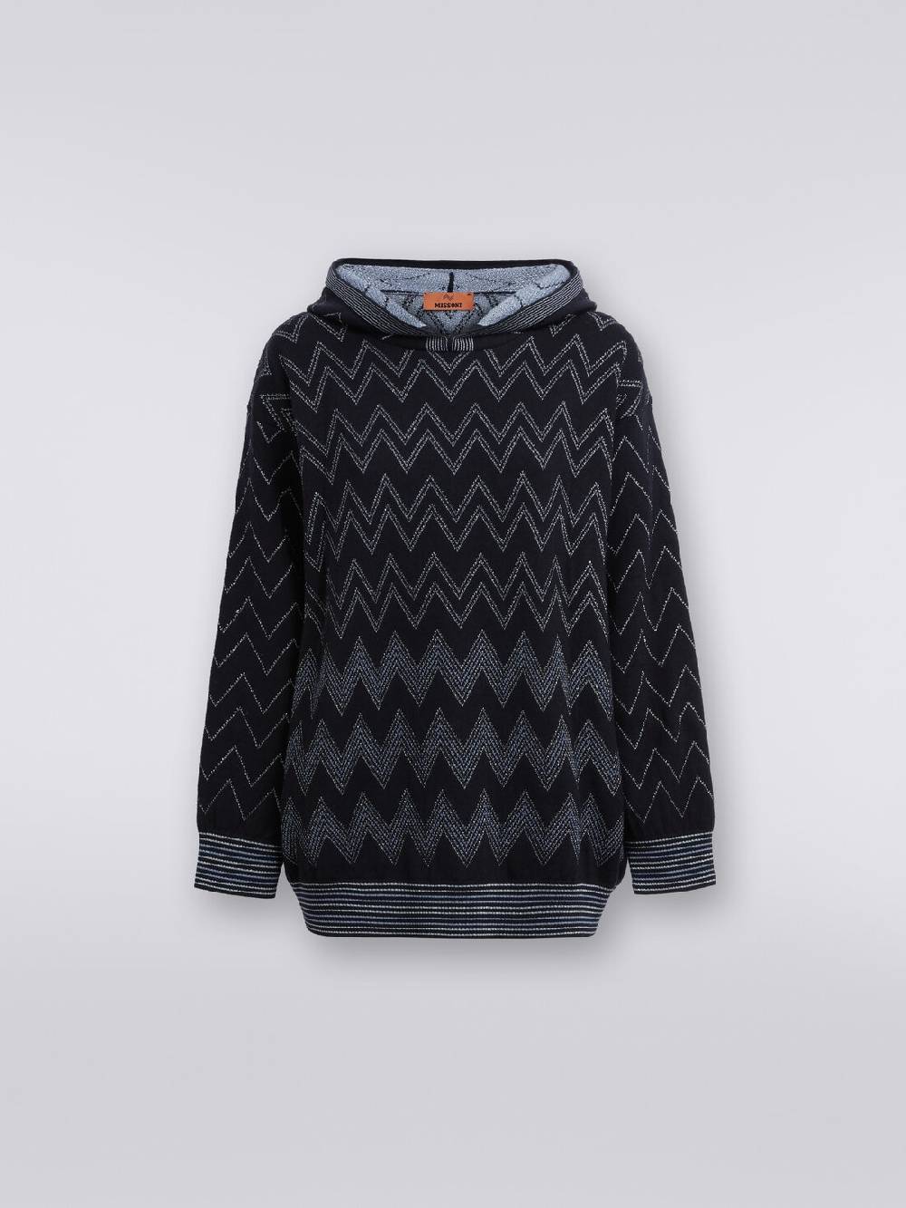 Missoni Pullover in misto lana zig zag con lurex In Linea