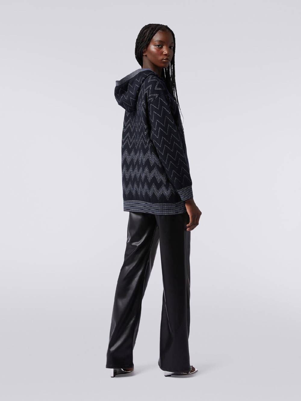 Missoni Pullover in misto lana zig zag con lurex In Linea