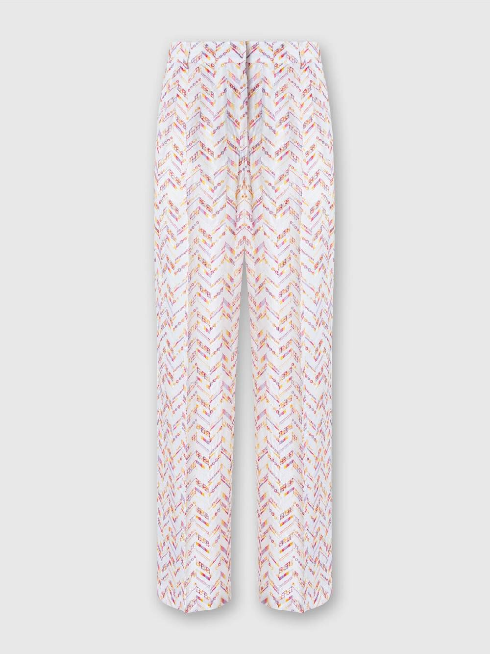 Missoni Pantaloni in popeline di cotone con pizzo sangallo Soddisfazione Garantita