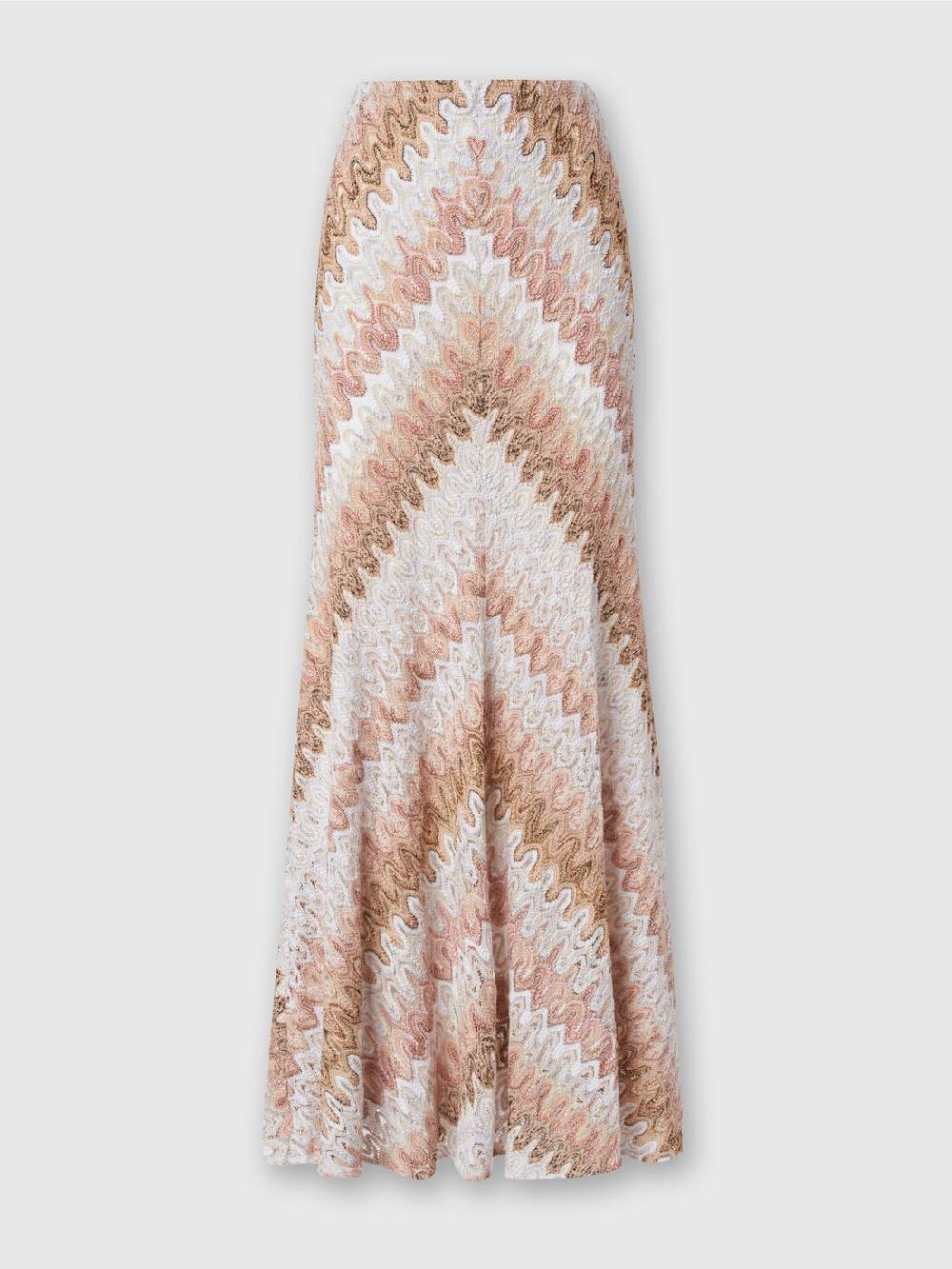 Missoni Gonna lunga in misto viscosa lamé effetto pizzo Acquista Ora