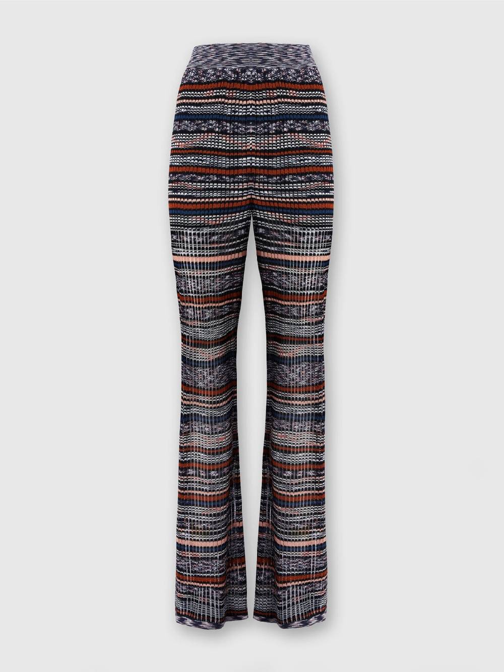 Missoni Pantaloni a costine in maglia di viscosa fiammata Affare Del Giorno