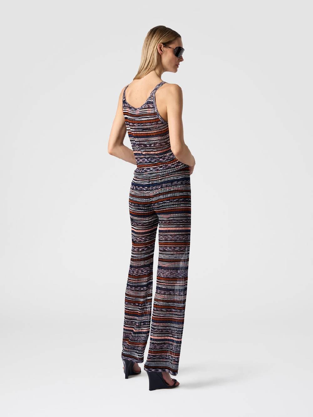 Missoni Pantaloni a costine in maglia di viscosa fiammata Affare Del Giorno