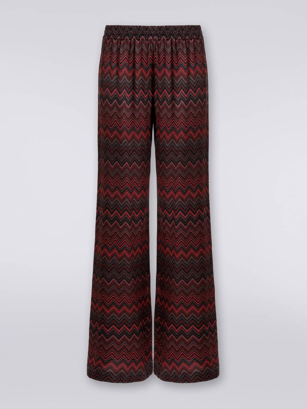 Missoni Pantaloni in viscosa jacquard a zig zag Novità