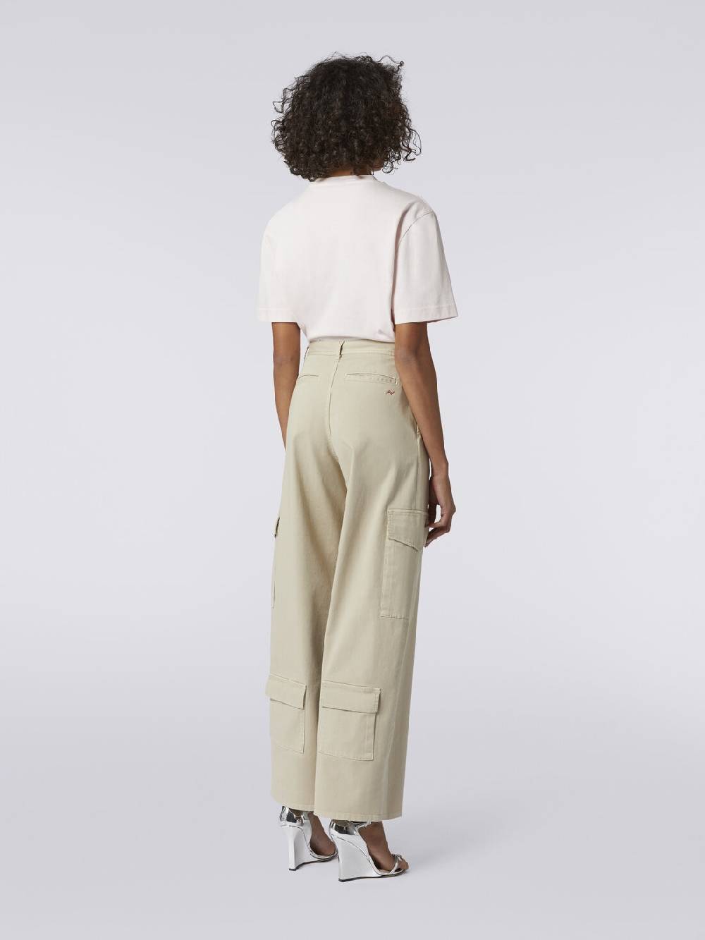 Missoni Pantaloni cargo in cotone Presa