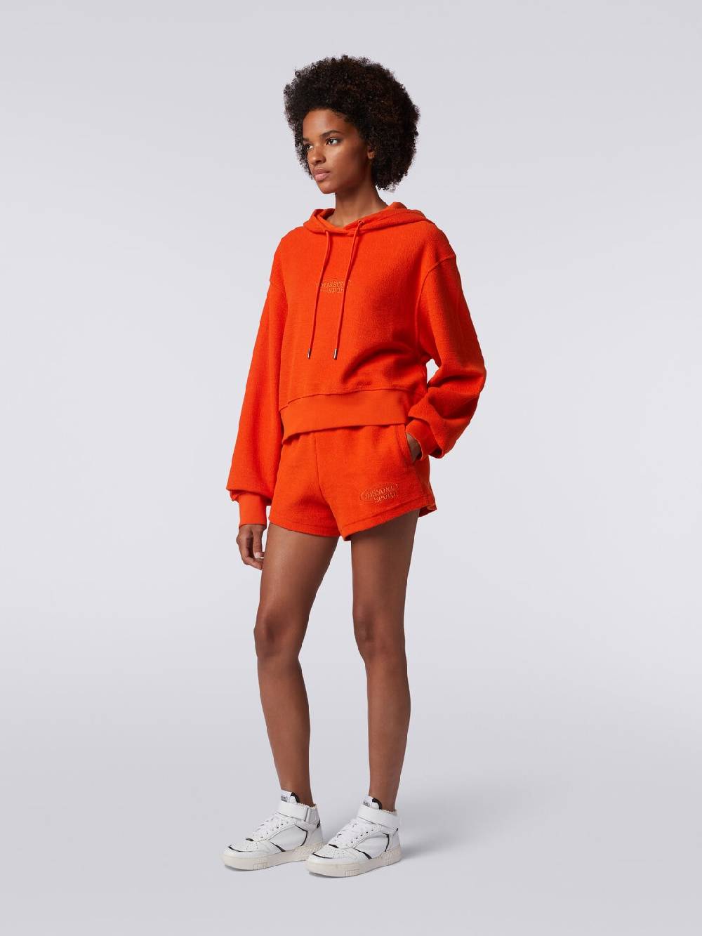Missoni Shorts in felpa garzata con logo Comprane uno, ottenene uno gratis
