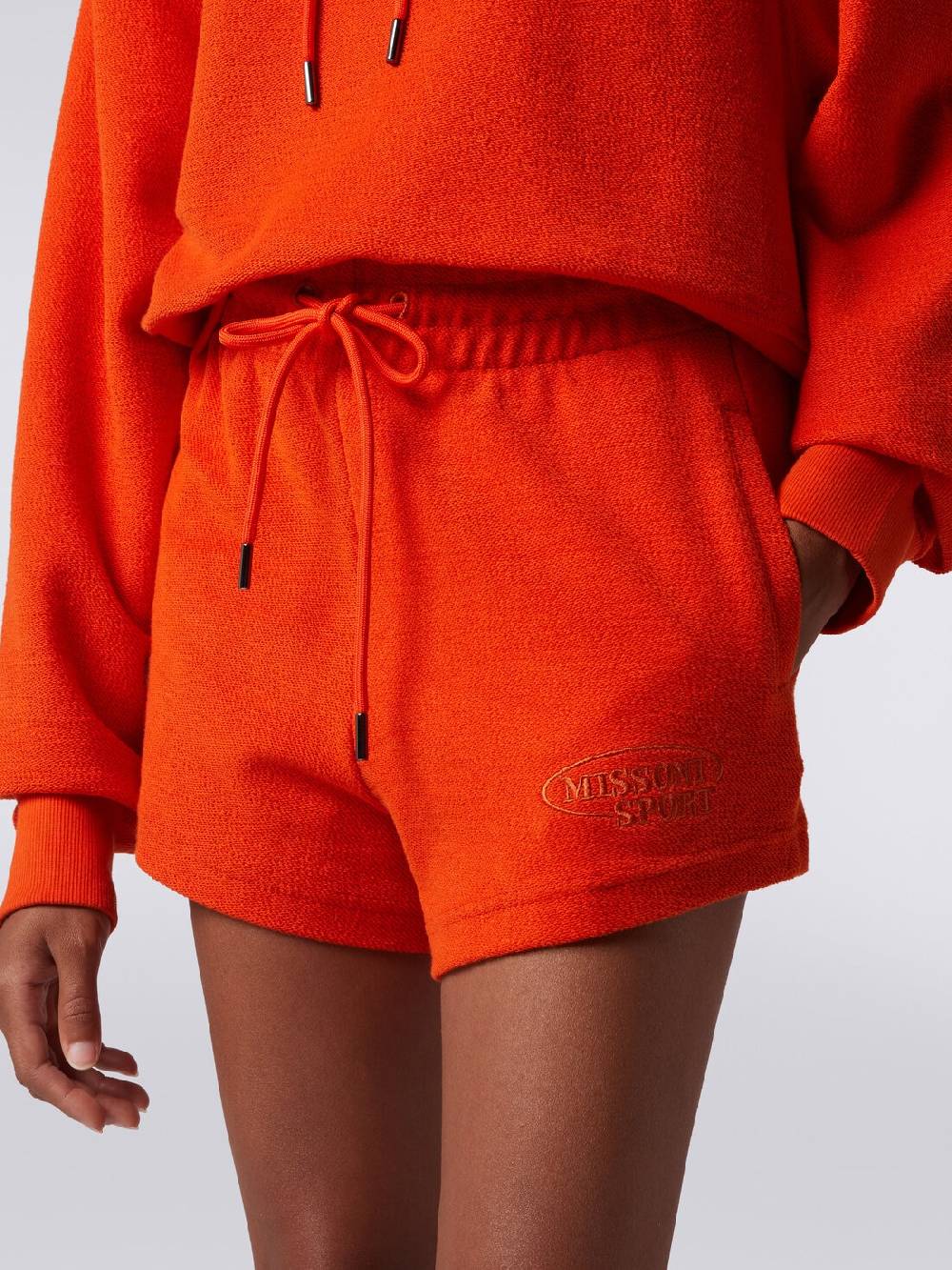 Missoni Shorts in felpa garzata con logo Comprane uno, ottenene uno gratis