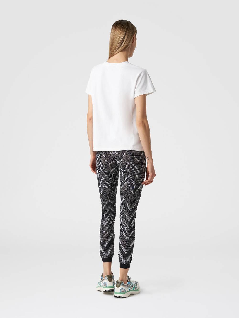 Missoni Leggings in maglia con lurex e logo Outlet
