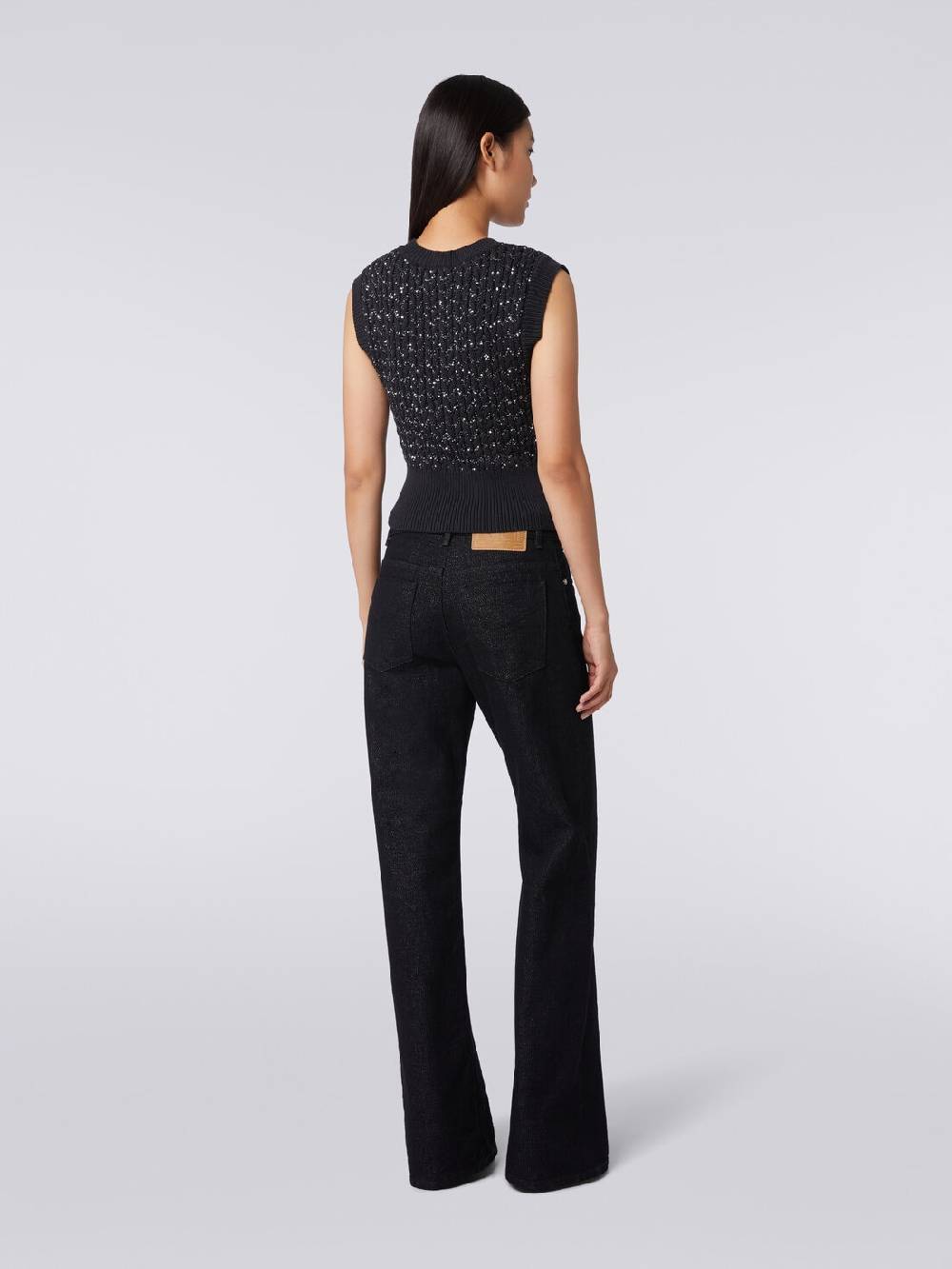 Missoni Pantaloni cinque tasche in denim lamé Hotsell