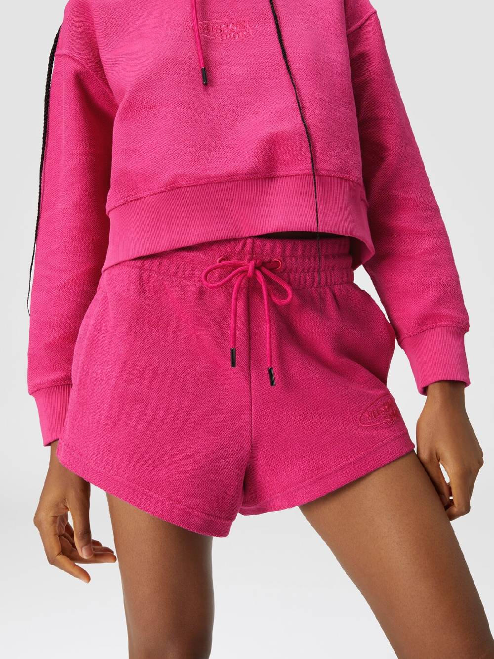 Missoni Shorts in felpa garzata con logo Vendita Calda
