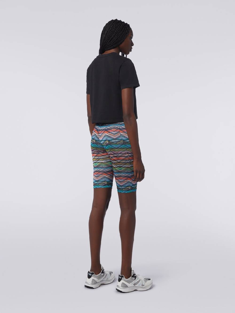 Missoni Shorts in nylon stretch stampato Vendita Economica
