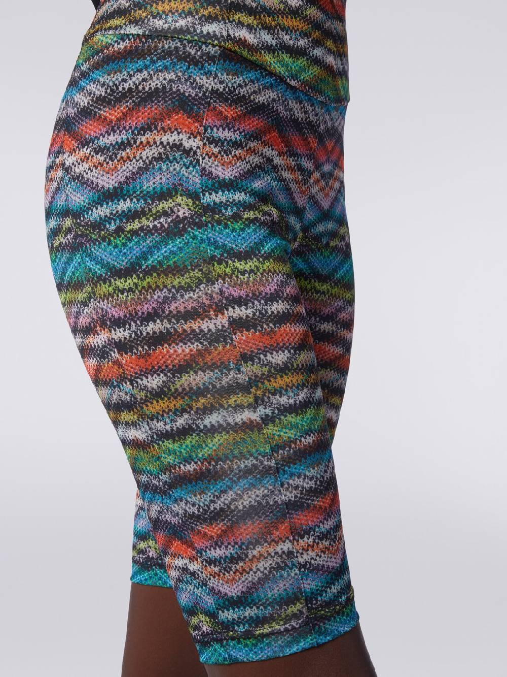 Missoni Shorts in nylon stretch stampato Vendita Economica