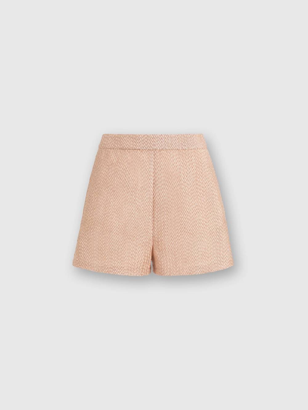 Missoni Shorts in misto viscosa lamé chevron In Saldo