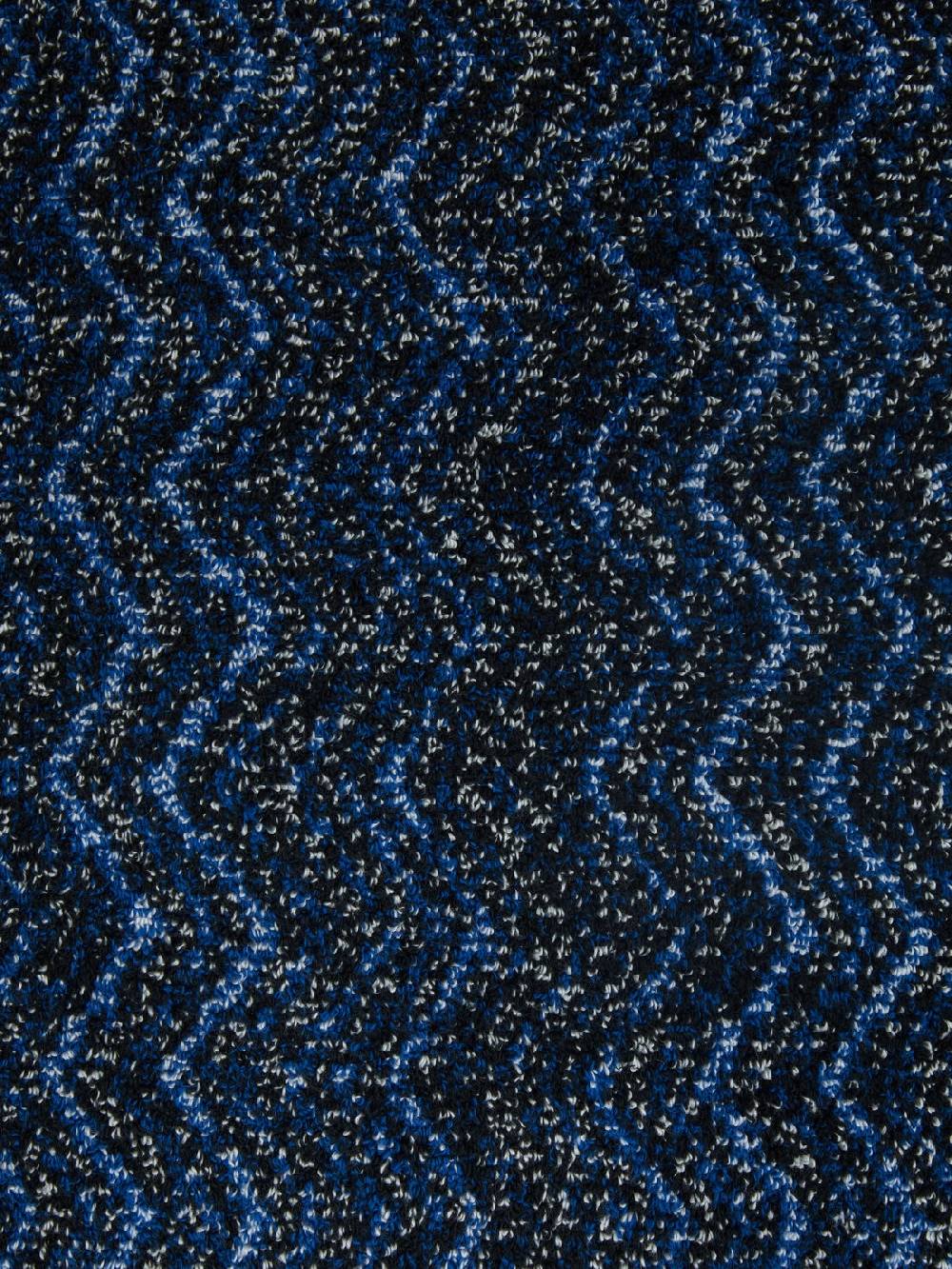 Missoni Tappetino da bagno Azul 60x90 cm in cotone chevron Qualità Garantita