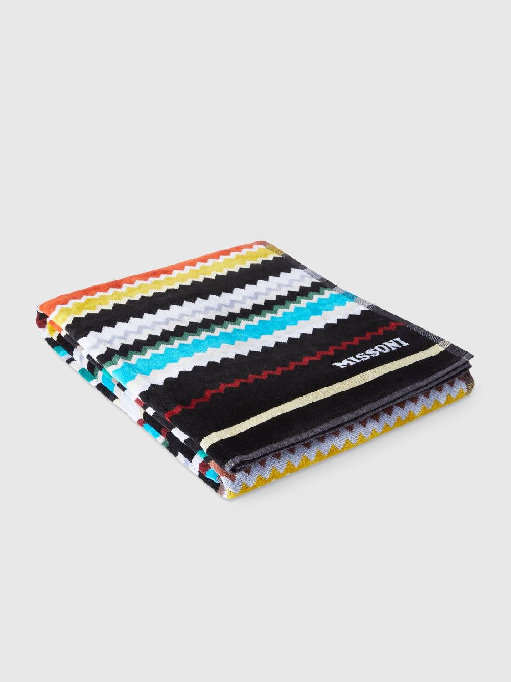 Missoni Telo mare 100x180 cm Curt in spugna di cotone zig zag Spedizione Gratuita
