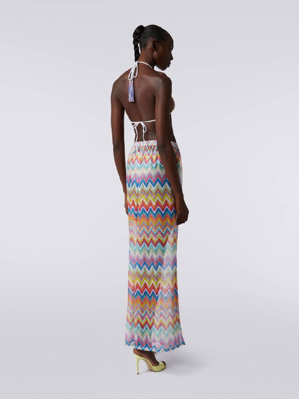 Missoni Pantaloni copricostume con stampa zig zag Shopping Online