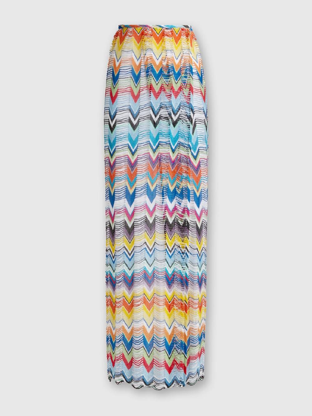 Missoni Gonna copricostume lunga a trama larga con lurex Prezzo Ridotto