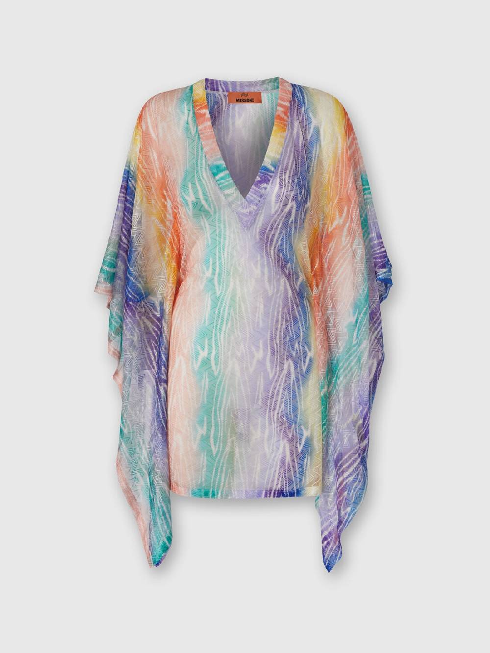 Missoni Caftano copricostume corto stampa tie-dye Offerte