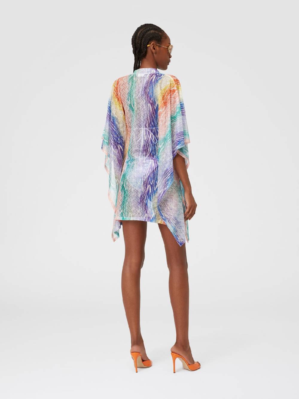 Missoni Caftano copricostume corto stampa tie-dye Offerte