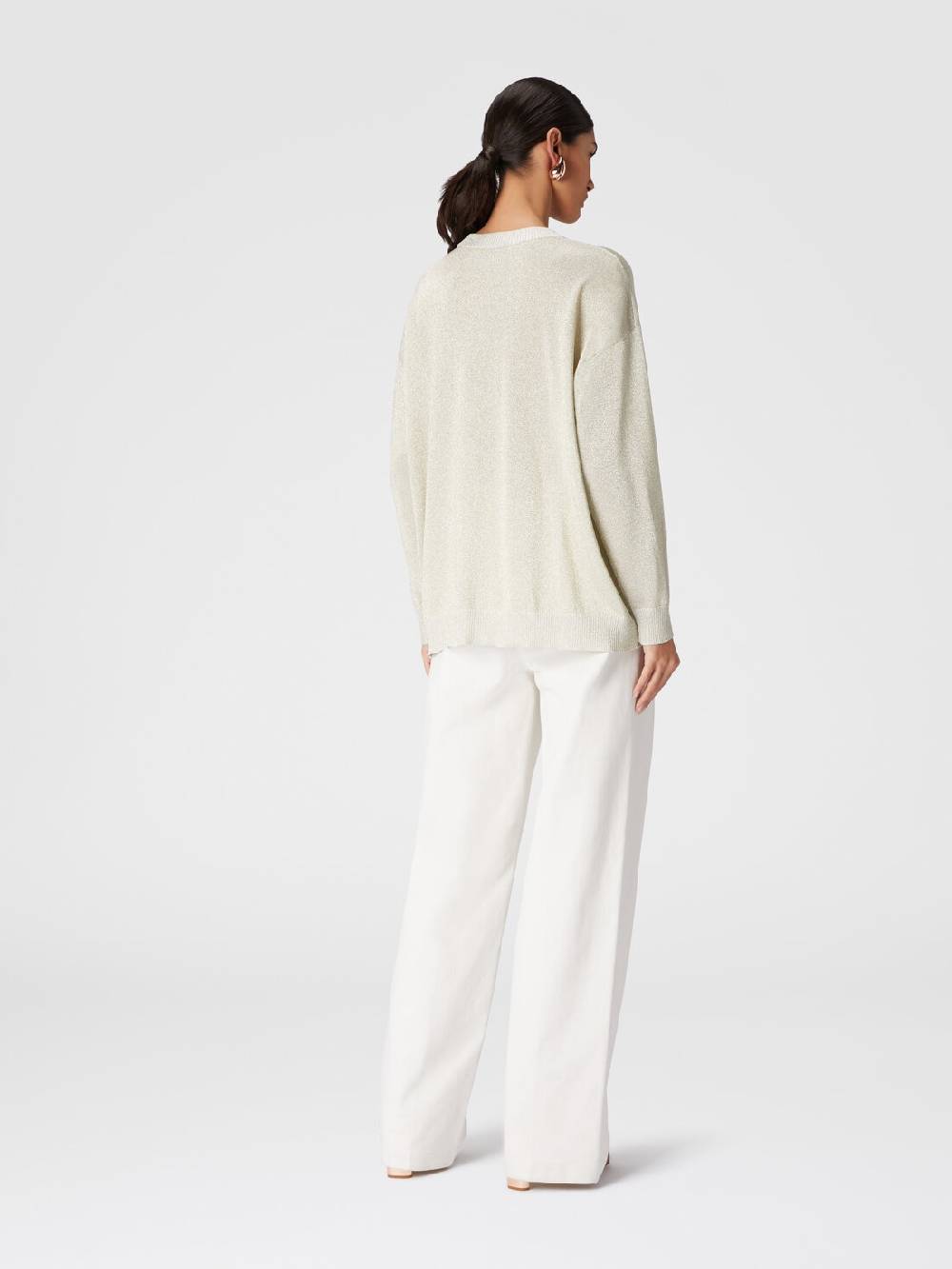 Missoni Pullover girocollo in viscosa effetto glitter Vendite Flash