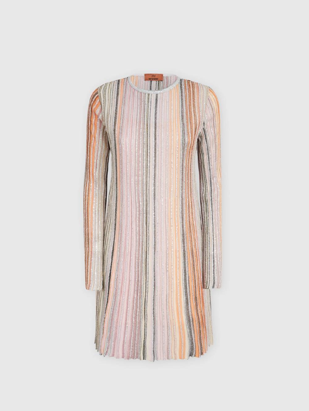 Missoni Abito plissée parzialiazzato con paillettes Sconto di tempo limitato