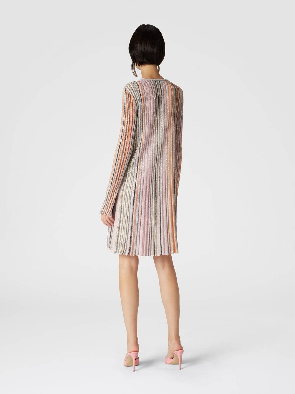 Missoni Abito plissée parzialiazzato con paillettes Sconto di tempo limitato
